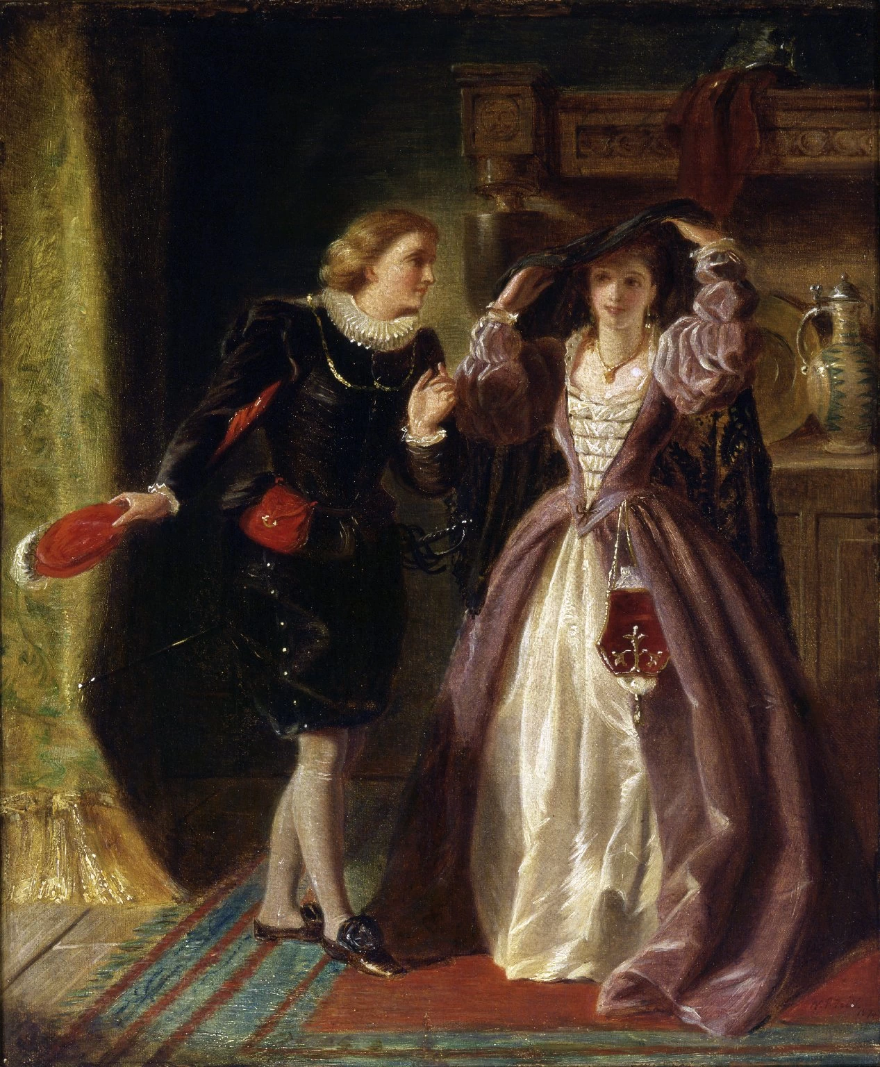 Presentazione di Olivia - Folger Shakespeare Library, Washington